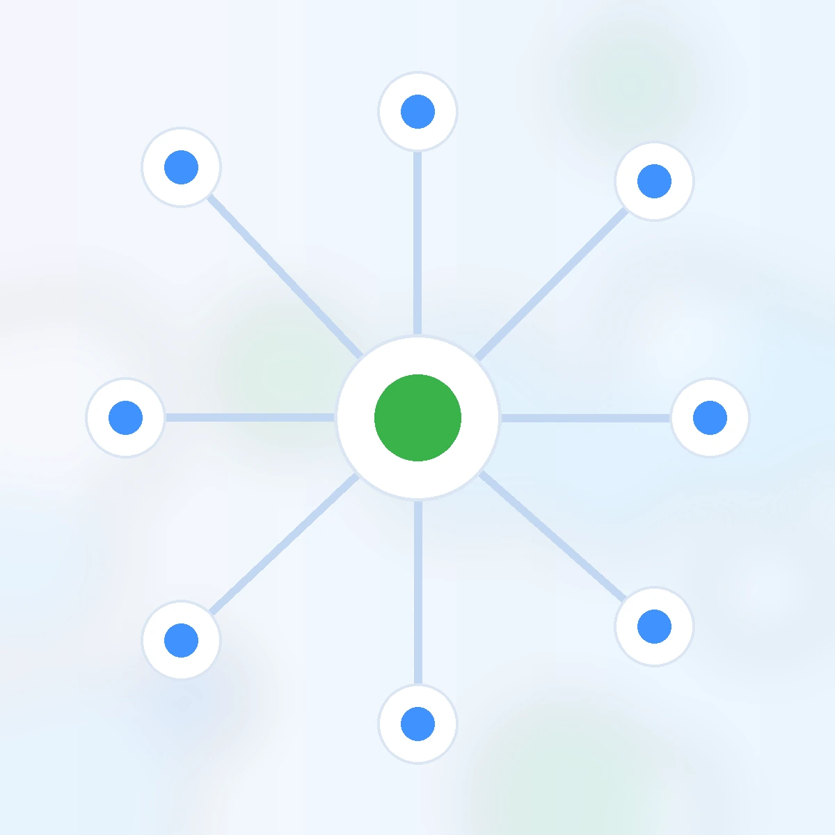 주소허브 카테고리와 허브형 구성 설명